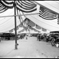 Auto tent at the New England Fair