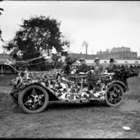 Decorated car at the New England Fair