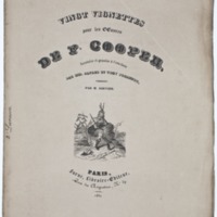 Vingt vignettes pour les oeuvres de F. Cooper dessinées et gravées à l'eau forte par Mm. Alfred et Tony Johannot ; terminées par M. Bouvier.