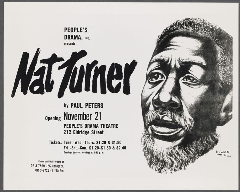 Nat Turner by Paul Peters