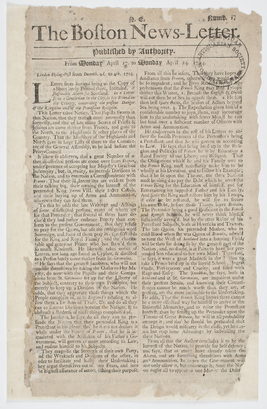 The Boston News-Letter