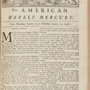 The American Weekly Mercury
