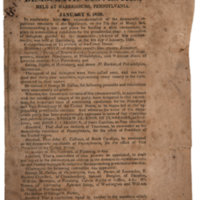 <em>Proceedings of the Democratic Convention held at Harrisburg, Pennsylvania, January 8, 1828.</em>