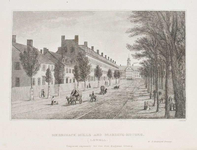 Merrimack Mills and Boarding-Houses