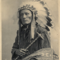Bird Head Ogallala Sioux council chief, 1899. 