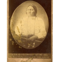"Ta-ton-ka-i-yo-ton-ka, or Sitting Bull, The Sioux chief in command at the Custer Massacre"