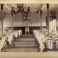 Dining room of the Puyallup Indian School