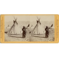 "Shoshone Indian Camp, Wasatch Mountains"