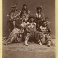 Six Native American men