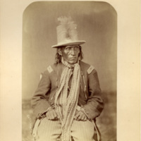 Cu-ra Can-to. War chief of Moache Ute tribe
