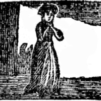 Woodcut for A Lover&#039;s lamentation for the girl he left behind him